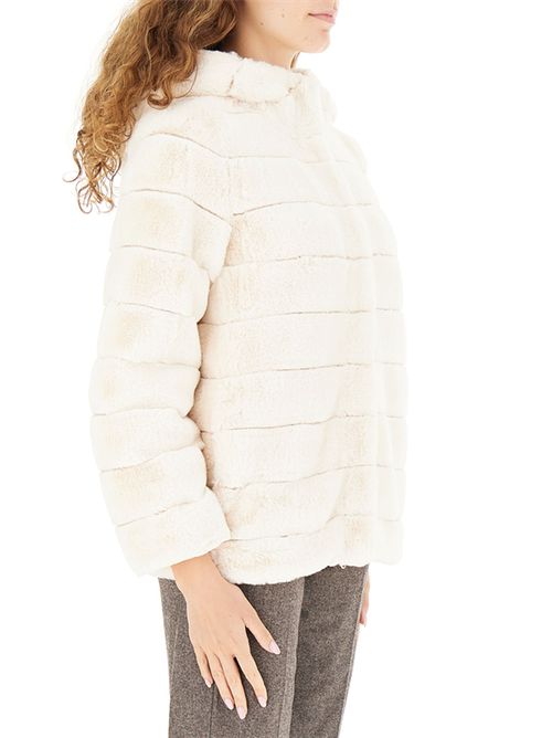 Giacca in tessuto furry EMME MARELLA | SEM528/001